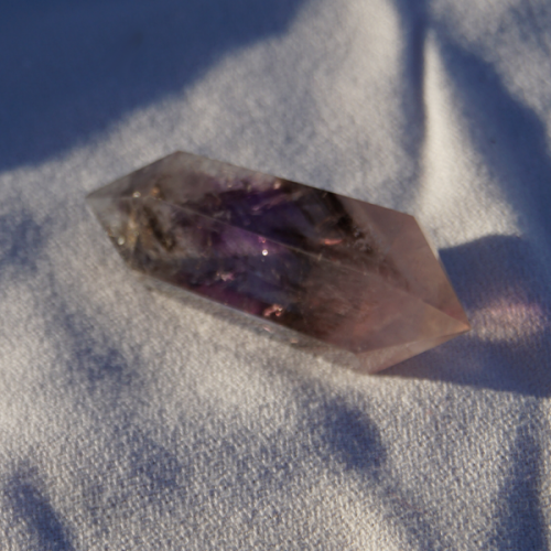 amethyst double-point